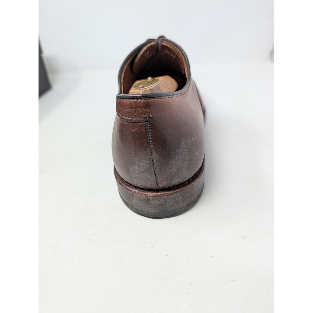 Allen Edmonds Fifth Avenue Brown Leather Cap Toe Oxford Shoes Mens 11 E 5737 - Picture 13 of 16